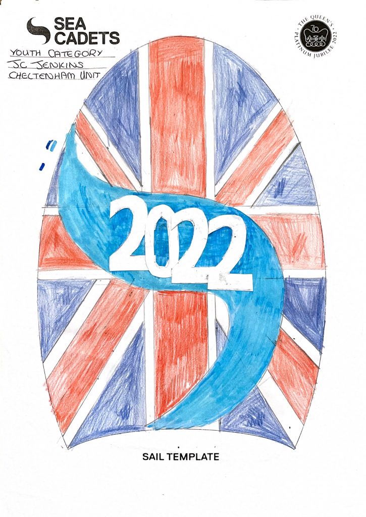 A drawing for the Jubilee sail competition