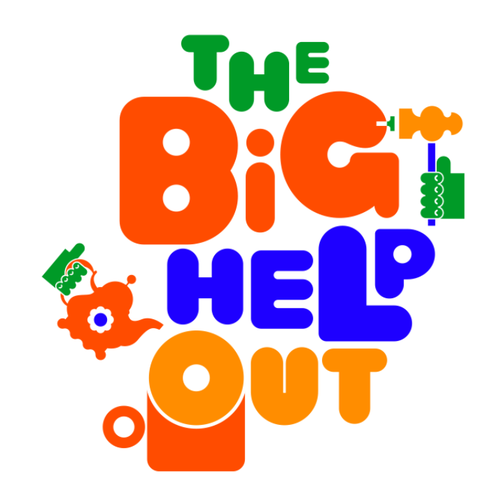 logo for the big help out