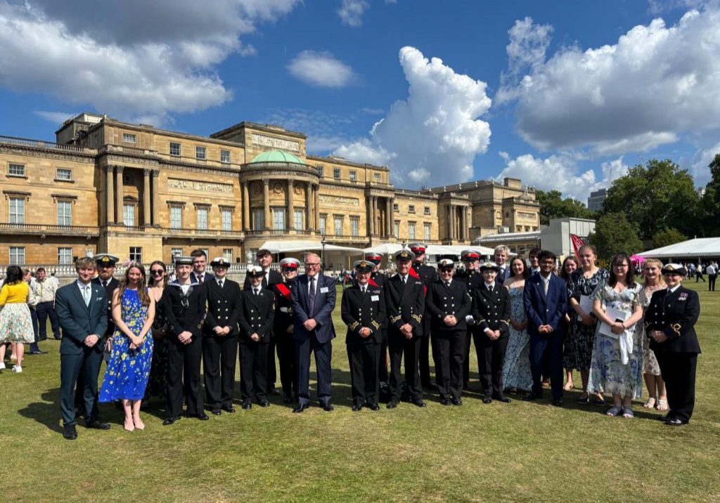 DofE Gold group shot A golden group of winners of the top award