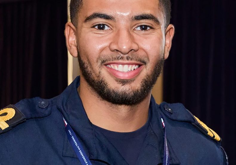 Shaun sees his role as an opportunity to see the world while serving his country