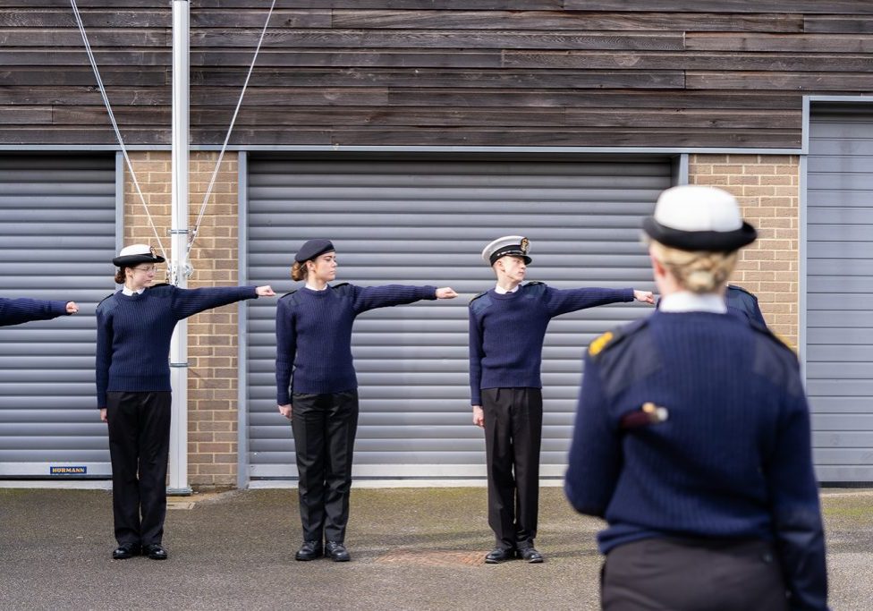 Cadet volunteers in Woking